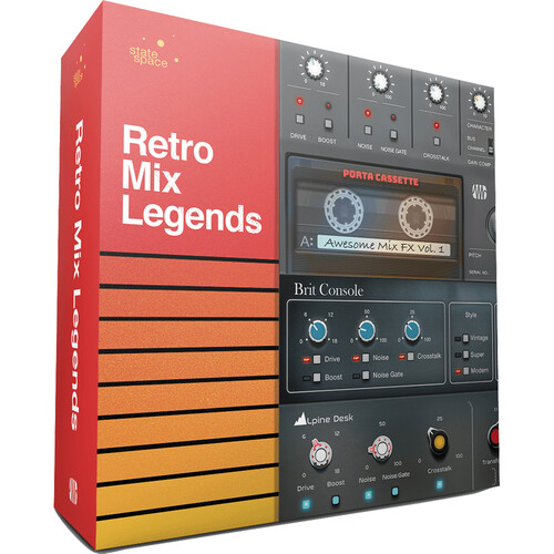 PreSonus Retro Mix Legends -  3-Pack Mix FX Bundle