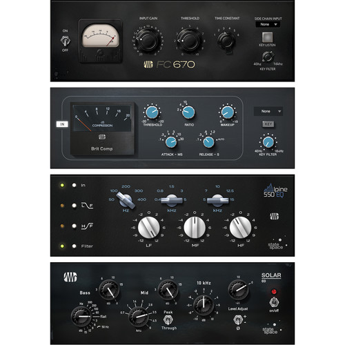 PreSonus Classic Studio Bundle - Fat Channel Compressor and EQ Plug-Ins (Download)