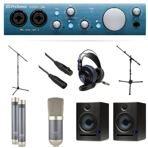 PreSonus iTwo Studio Kit with MXL Vocal and Instrumental