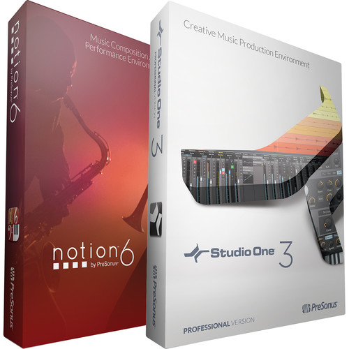 PreSonus Artist Bundle S1 PRO3 and Notion 6 (Download)