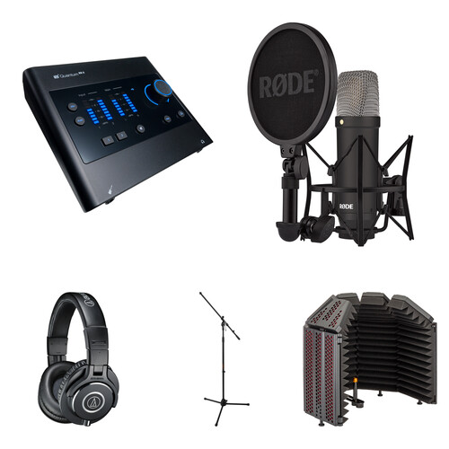 PreSonus Quantum ES 2 USB-C Audio Interface with Voiceover Kit