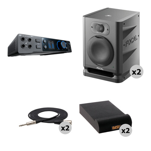 PreSonus Quantum HD 2 USB-C Audio Interface with Mixing Kit
