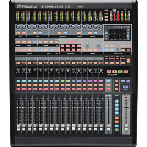 PreSonus CS18AI Ethernet/AVB Control Surface with 18-Touch Faders