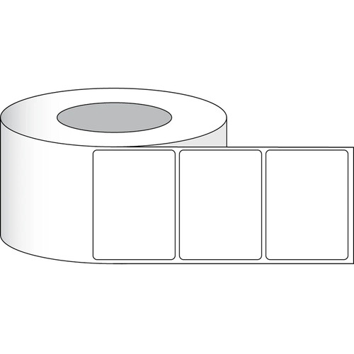 Primera 4 x 3" Premium Gloss Paper Labels (875 per Roll, 3" Core)
