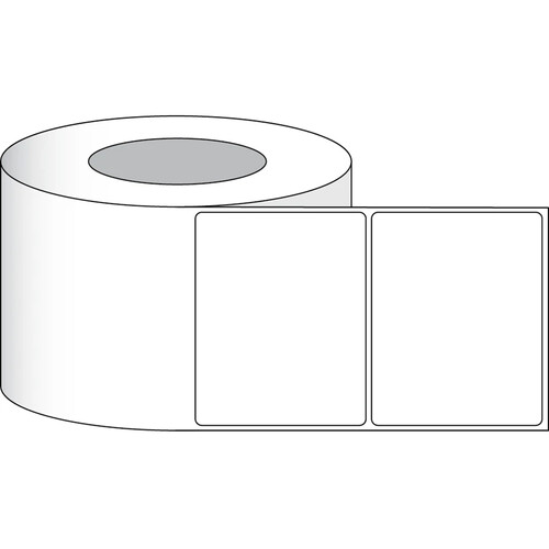 Primera 5 x 4" Premium Gloss Paper Labels (675 per Roll, 3" Core)