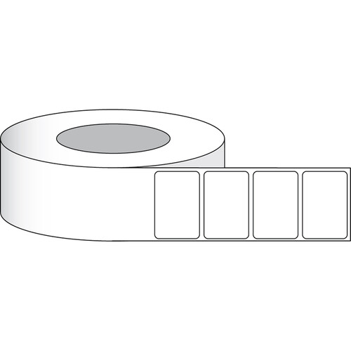 Primera 3 x 2" Premium Matte Paper Labels (1250 per Roll, 3" Core)