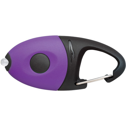 Princeton Tec Impulse Flashlight Carabiner Mini Light (Solid Purple)