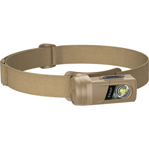 Princeton Tec Snap 450 RW Solo LED Headlamp (Tan) SNSOLO23-TN