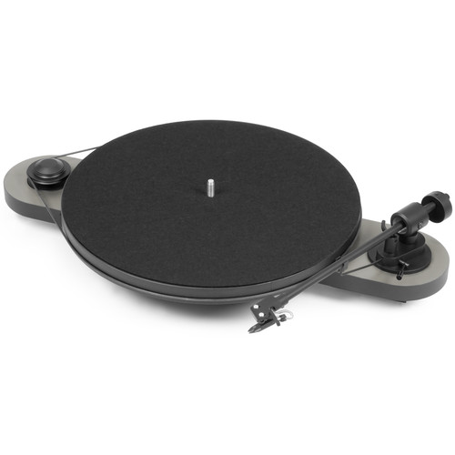 Pro-Ject Audio Systems Elemental Phono USB Turntable (Silver & Black)