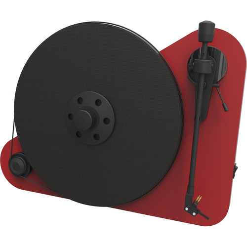 Pro-Ject Audio Systems VT-E Vertical Turntable (Matte Red)