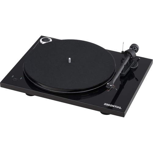 Pro-Ject Audio Systems Essential III Turntable with Speed Box (High-Gloss Black)