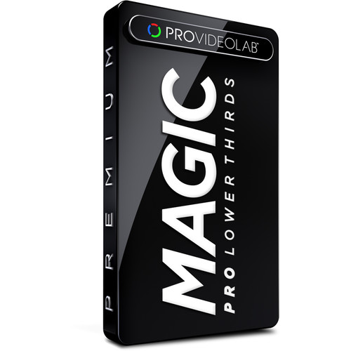 PRO VIDEO LAB Lower Thirds - Magic (Download)