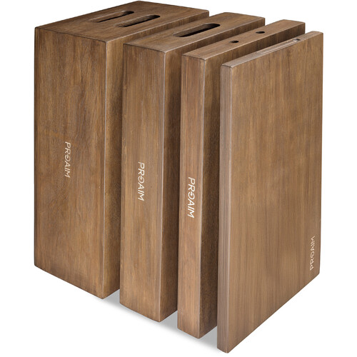 Proaim Set of Four Apple Boxes for Studio, Film Sets, AB-SET4-BR
