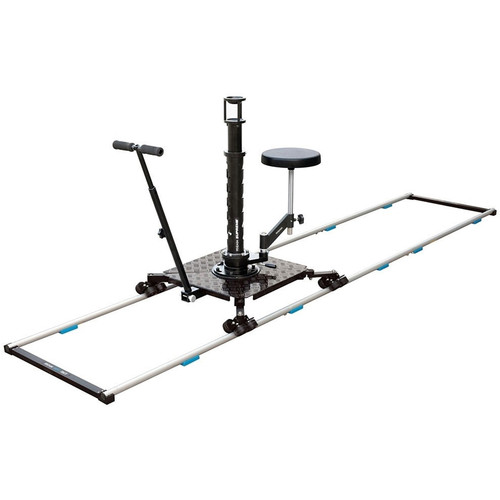 Proaim Supreme Pro Camera Dolly Kit with Dolly, 12' Track & Bazooka