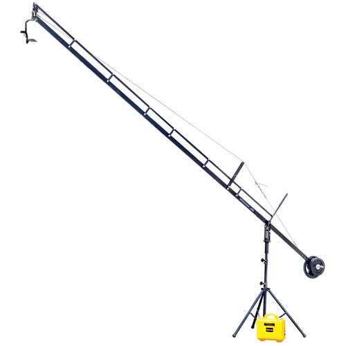 Proaim 18' Camera Crane Jib with Stand & Jr Pan/Tilt Head Kit (Gimbal Compatible)
