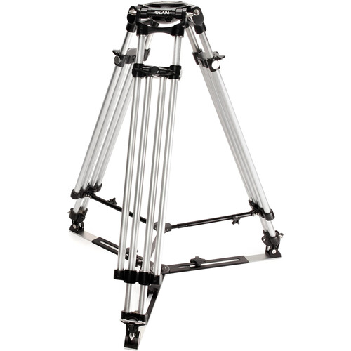 Proaim Heavy-Duty 150mm Tripod Legs with Mid and Ground Spreaders (Silver)
