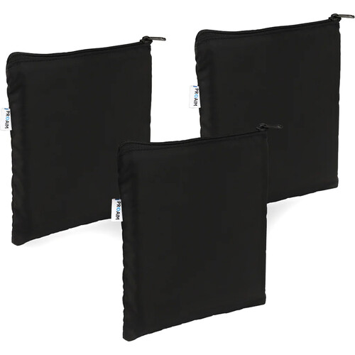 Proaim Cube Padded Pouches for Small Camera Accessories (3-Pack)
