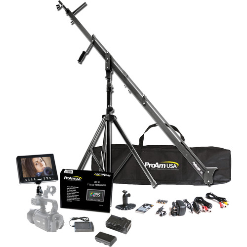 ProAm USA Orion DVC210 8' DSLR Camera Crane Production Package
