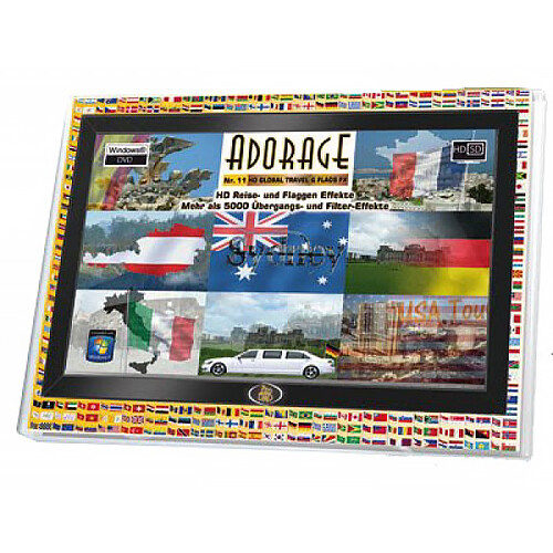 proDAD Adorage Effects Package 11 - Global Travel and Flag Effects