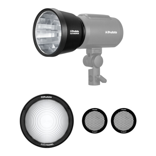 Profoto Clic Magnum Reflector, Fresnel & Grid Kit