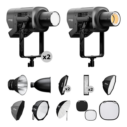 Profoto L600C & L600D Mono-LED Light (3-Light Ultimate Video Kit)