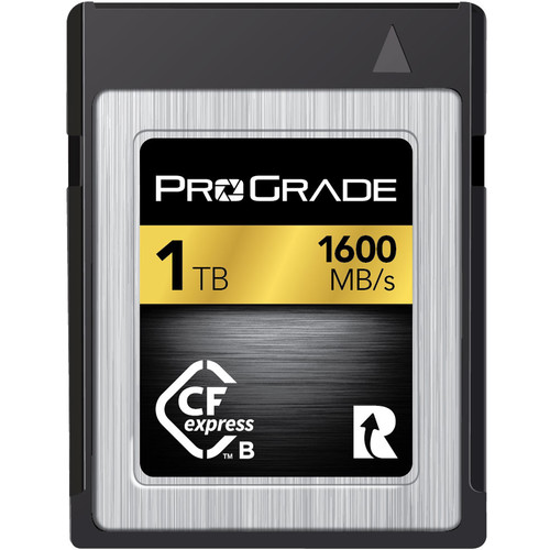 ProGrade Digital 1TB CFexpress 2.0 Type B Gold Memory Card (Gen 1)