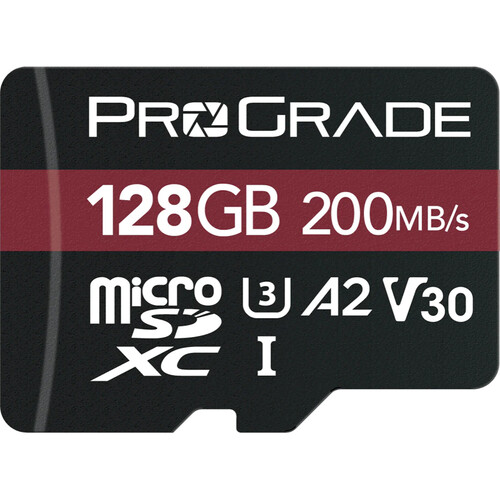 ProGrade Digital 128GB Strontium UHS-I microSDXC PGMSD128GBSPNA