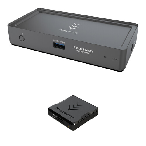 ProGrade Digital PG20 Pro Thunderbolt 4 Hub with CFexpress Type A & UHS-II SDXC Card Readers (North America Power Cable)