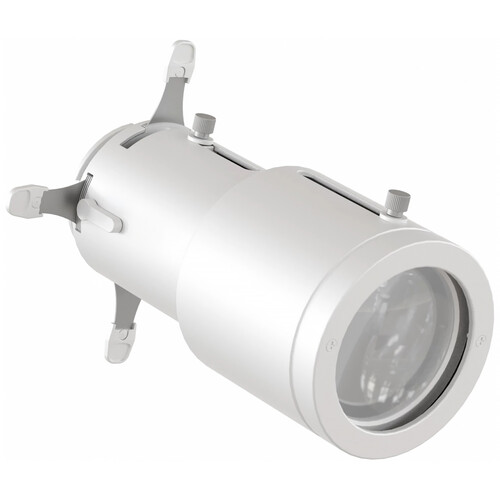 ProLights 10-20-Degree Zoomable Profile Lens with 4 Framing Shutters for EclDisplay (White)