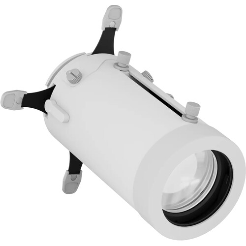 ProLights 20-40-Degree Zoomable Profile Lens with 4 Framing Shutters for EclDisplay (White)