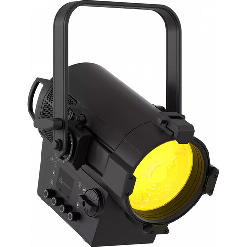 ProLights EclFresnel CT+S IP20 200W 6-Color LED Fresnel with 8-78-Degree Manual Zoom (Black)