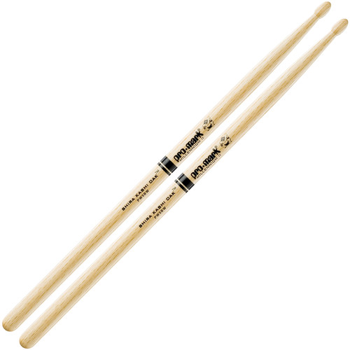 Promark PW5BW Shira Kashi 5B Wood Tip Drum Sticks by D'Addario