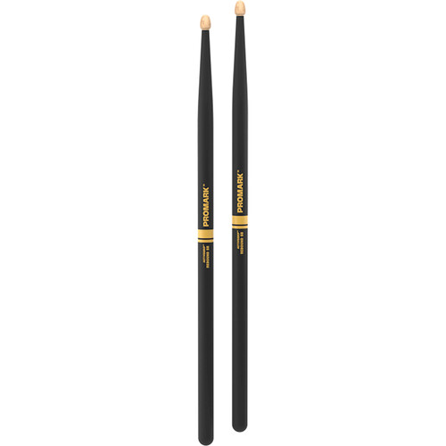 Promark Rebound 5B ActiveGrip Hickory Wood-Tip Drum Sticks (Pair)