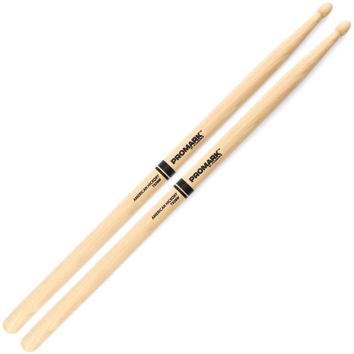 Promark Hickory Classic 2B Wood Tip Drumsticks by D'Addario