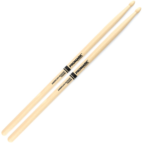 Promark Hickory Classic 5A Wood Tip Drumsticks by D'Addario