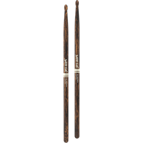 Promark Forward 5B FireGrain Hickory Wood-Tip Drum Sticks (Pair)