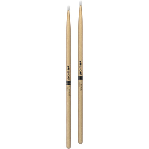 Promark Forward 7A Hickory Nylon-Tip Drum Sticks (Pair)