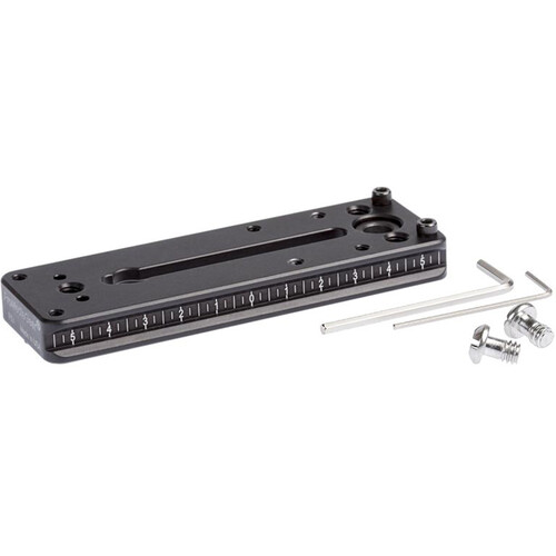 ProMediaGear PX4-QD 4.5" Arca-Type Double Dovetail Plate with QD Quick Release Adapter Port