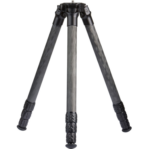 ProMediaGear TR344 34mm Series 59" Pro-Stix Carbon-Fiber Tripod with Top Plate (Black)