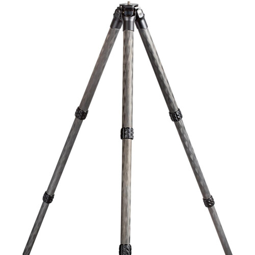 ProMediaGear TRS344L34mm Series 71" Pro-Stix Carbon Fiber Tripod with Top Plate and Compact Apex (Black)