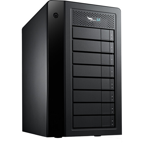 Promise Technology Pegasus32 R8 176TB 8-Bay Thunderbolt 3 RAID Array (8 x 22TB)