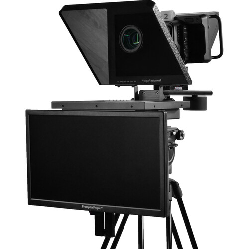 Prompter People Flex Plus 12" 400 NIT Teleprompter with 18.5" Talent Monitor