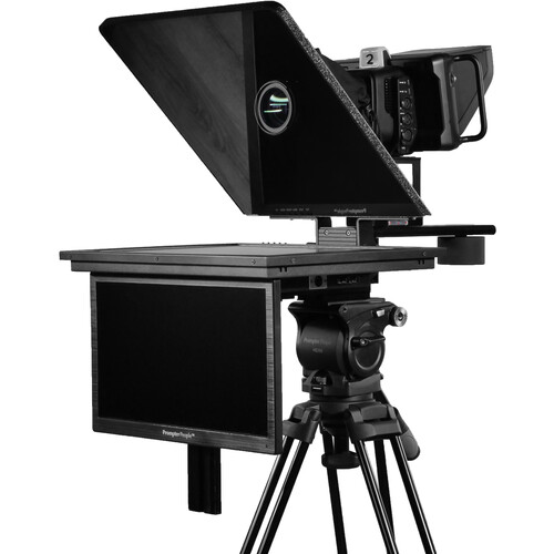 Prompter People Flex Plus 19" 1000 NIT HighBright Teleprompter with 15.6" Talent Monitor