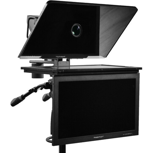 Prompter People Flex Plus 24" HighBright Talent Teleprompter with 24" Regular Monitor