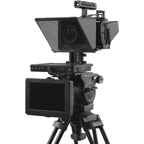 Prompter People Pocket Cue V3 4K Teleprompter with 8" Talent Monitor