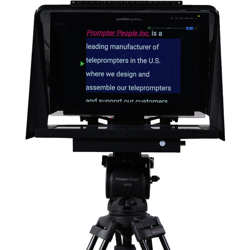 Prompter People ProLine Plus Teleprompter with Widescreen Monitor (15")