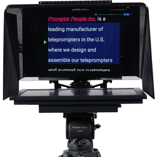 Prompter People ProLine Plus Teleprompter with Widescreen Monitor (18")
