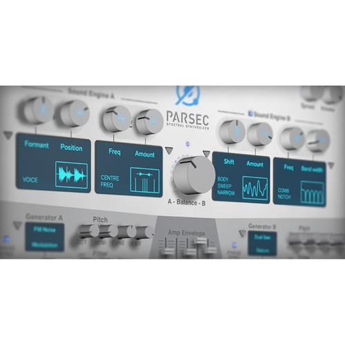 Propellerhead Software Parsec Spectral Synthesizer - Rack Extension for Reason (Download)