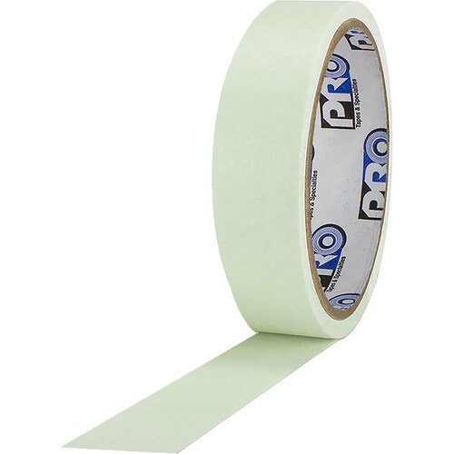 ProTapes Pro Glow Gaffers Tape (1" x 10 yd, Glow-in-the-Dark)