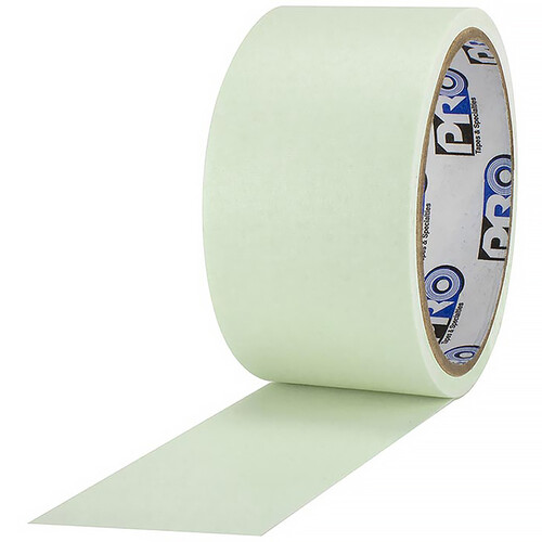 ProTapes Pro Glow Gaffers Tape (2" x 10 yd, Glow-in-the-Dark)